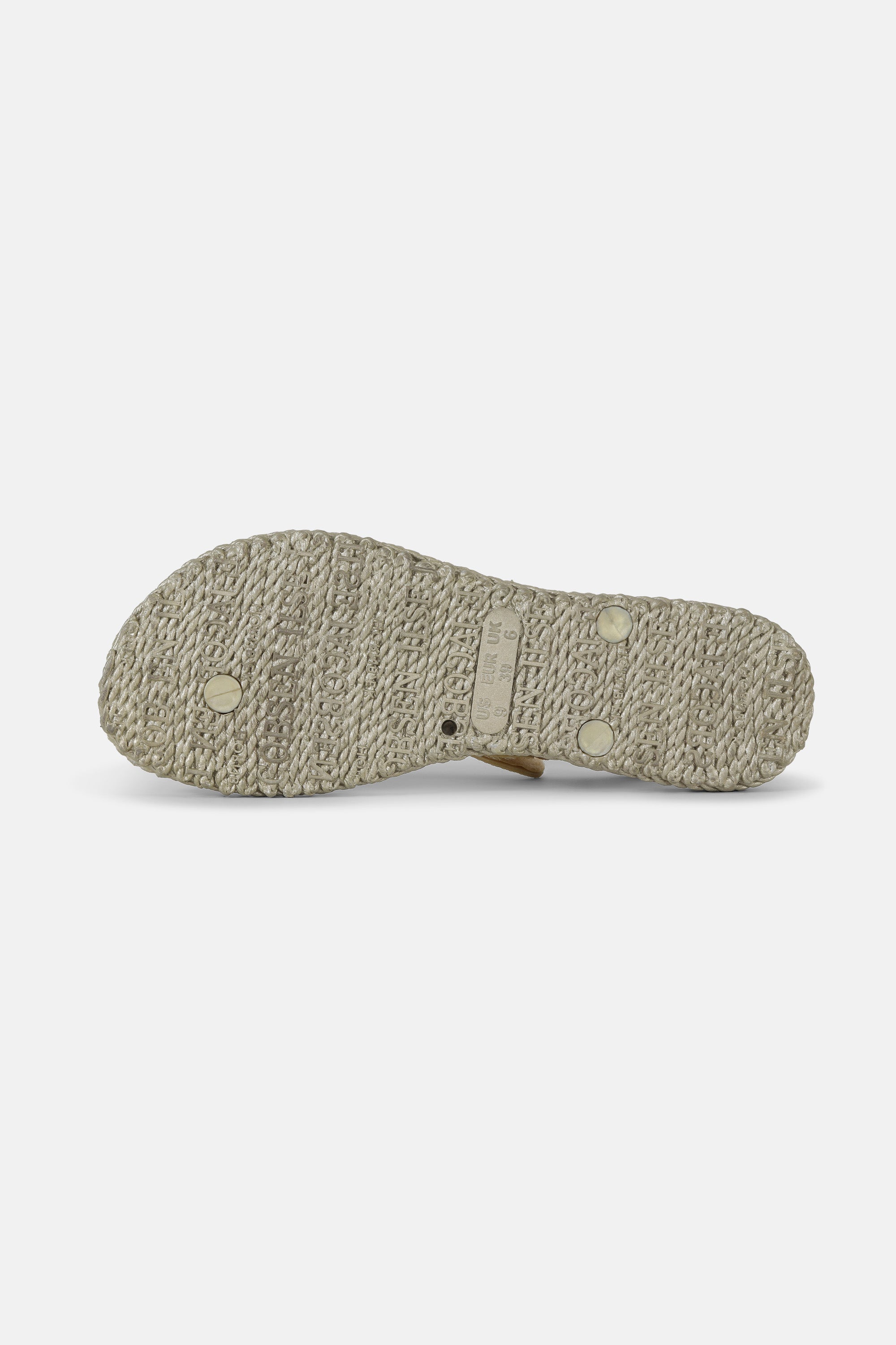Ilse Jacobsen Hornbæk Footwear Cheerful Flip Flop Flip-flops 780 Platin